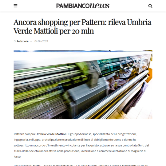 Pambianco News