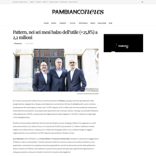 Pambianco News